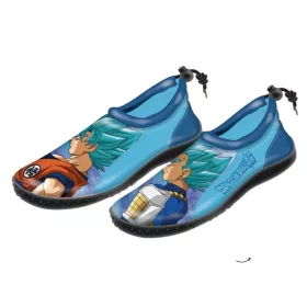 Gyerek vízicipő Dragon Ball mintával – Goku és Vegeta, kék