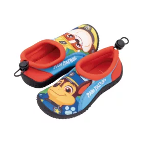 Mancs őrjárat gyerek vízicipő – Rubble és Chase mintával, piros-kék (32)