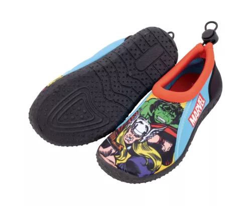 Marvel gyerek vízicipő – szuperhősös mintával, csúszásmentes talppal