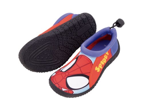 Spidey gyerek vízicipő – Pókember mintás, piros-kék, csúszásmentes talppal (24)