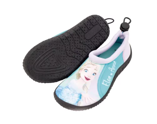 Gyerek vízicipő Jégvarázs mintával – Anna és Elza, kék
