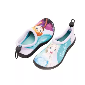 Gyerek vízicipő Jégvarázs mintával – Anna és Elza, kék