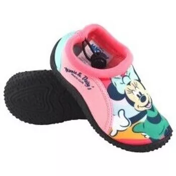 Gyerek vízicipő Minnie és Daisy mintával – rózsaszín Disney lány cipő (28)