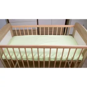 Baby pamut gumis lepedő 60x120cm/70x140cm (Zöld) 