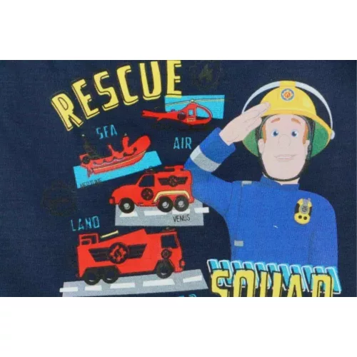 Sam a tűzoltó ovis zsák 61x41 cm kék