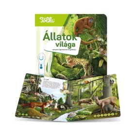 Tolki interaktív hangoskönyv – Állatok világa gyerekeknek