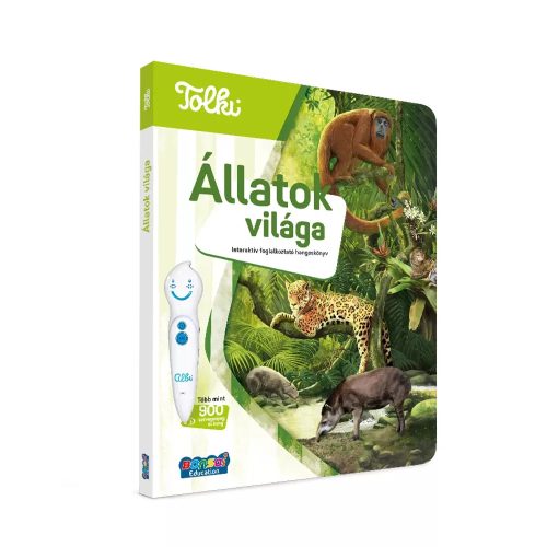 Tolki interaktív hangoskönyv – Állatok világa gyerekeknek