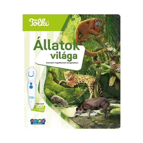 Tolki interaktív hangoskönyv – Állatok világa gyerekeknek