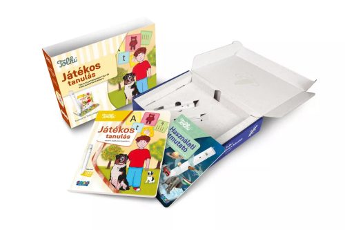 Tolki interaktív hangoskönyv készlet – játékos tanulás gyerekeknek hanggal és tollal