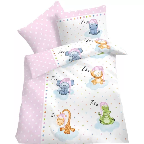 Állatos ovis ágynemű szett (Zzzz)