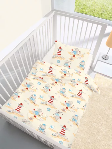 Világítotornyos ovis ágynemű