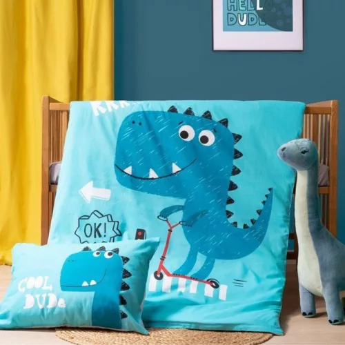 Dínós ovis ágyneműhuzat (roller)