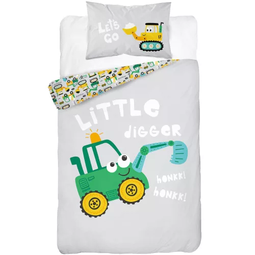 Markolós ovis ágynemű szett (little digger)