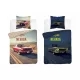 Nagyon vagány, foszforeszkáló 2 részes autós ágyneműhuzat (Nevada), 100% pamut, 140x200 cm + 70x80 cm – EAN 5904708942776