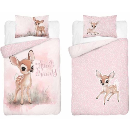 Őzikés ovis ágynemű szett (sweet dreams)