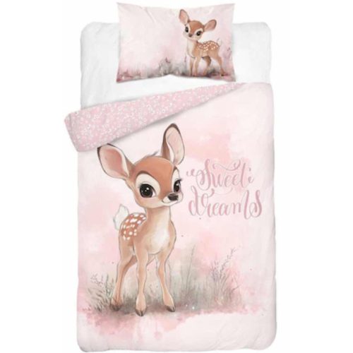 Őzikés ovis ágynemű szett (sweet dreams)