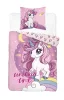 Unikornis ágynemű 140x200+70x80 cm