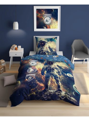 Asztronauta ágynemű 140x200+70x80 cm pamut