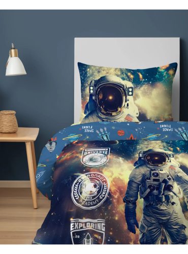 Asztronauta ágynemű 140x200+70x80 cm pamut