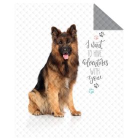 Németjuhász ágytakaró