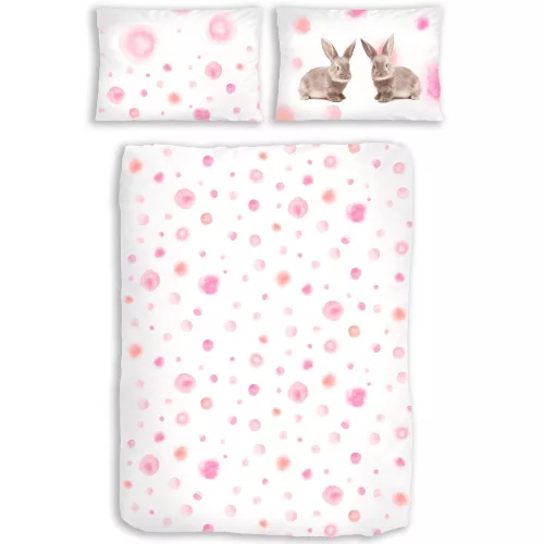 Kisnyuszik ovis ágynemű szett