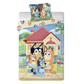 Bluey ovis ágynemű 100x135+40x60 cm 100% pamut