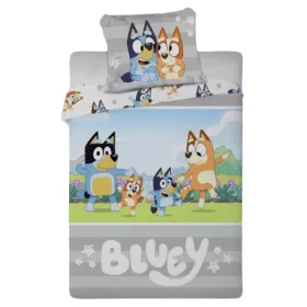 Bluey ovis ágynemű 100x135+40x60 cm 100% pamut