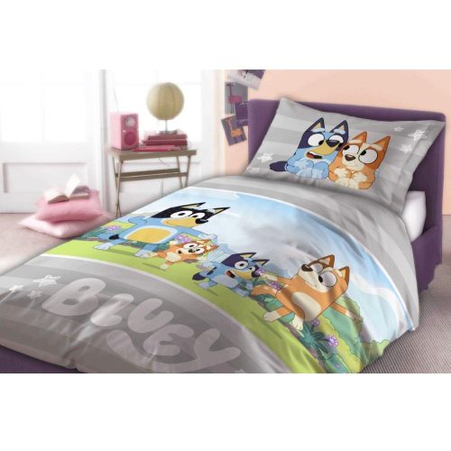 Bluey ovis ágynemű 100x135+40x60 cm 100% pamut