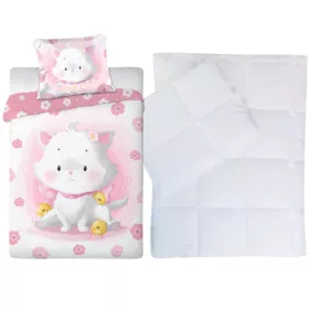 Kiscicás ovis ágynemű szett