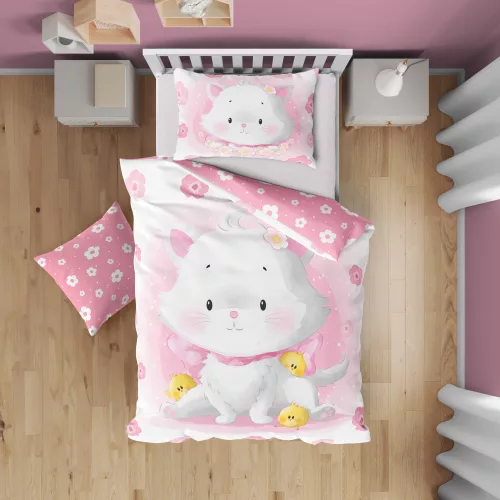 Kiscicás ovis ágynemű