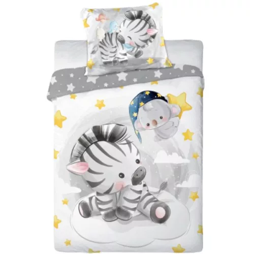 Zebrás ovis ágynemű szett (stars)
