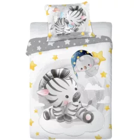 Zebrás ovis ágynemű (stars)