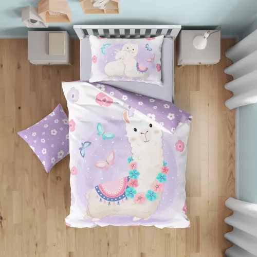 Lámás ovis ágynemű