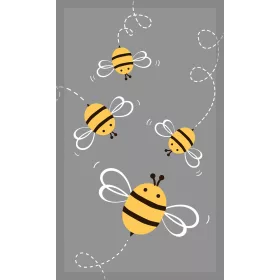 Méhecske kéztörlő 30x50 cm pamut