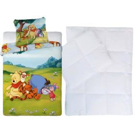 Micimackó ovis ágynemű paplan-párnával 100x135+40x60 cm