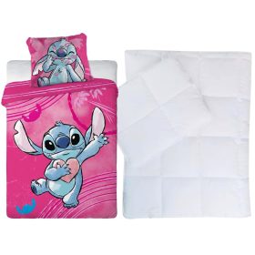 Lilo és Stitch ovis ágynemű paplan-párnával 100x135+40x60 cm