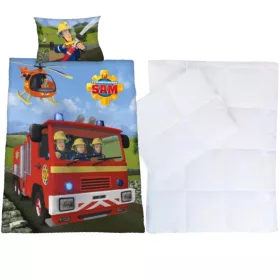 Sam a tűzoltó ovis ágynemű szett (tűzoltóautós)