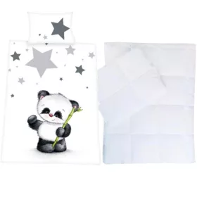 Pandás ovis ágynemű szett