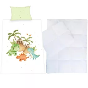 Dinós ovis ágynemű szett (vulkán)