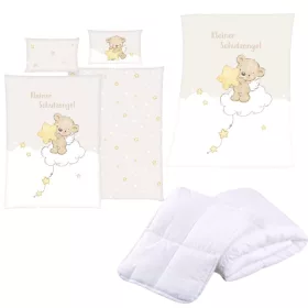 Macis ovis kuckó csomag 100% pamut ágyneműhuzattal, paplannal-párnával és pléddel