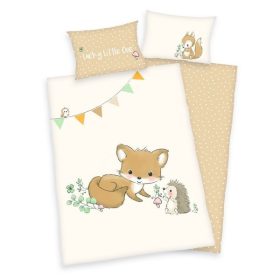 Rókás-sünis ovis ágynemű