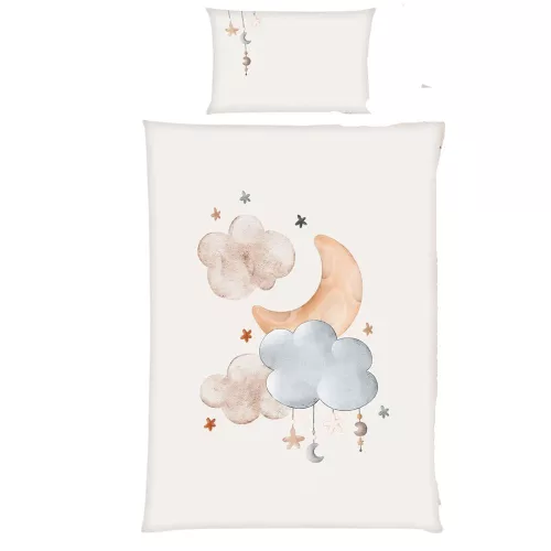 Csillagos ovis ágynemű (hold)