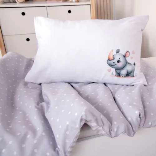 Kisállatok ovis ágynemű 100x135+40x60 m 100 % pamut