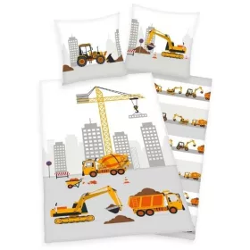 Munkagépes ágynemű (építkezés)