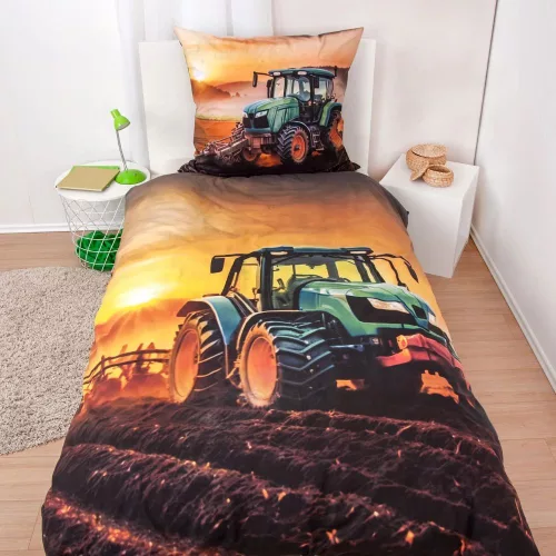 Traktoros ágynemű (napfelkelte)