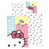 Hello Kitty Sweet Dreams ágynemű – 135x200 cm pamut ágyneműhuzat szett kislányoknak