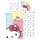 Hello Kitty Sweet Dreams ágynemű – 135x200 cm pamut ágyneműhuzat szett kislányoknak