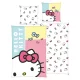 Hello Kitty Sweet Dreams ágynemű – 135x200 cm pamut ágyneműhuzat szett kislányoknak