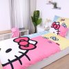 Hello Kitty Sweet Dreams ágynemű – 135x200 cm pamut ágyneműhuzat szett kislányoknak