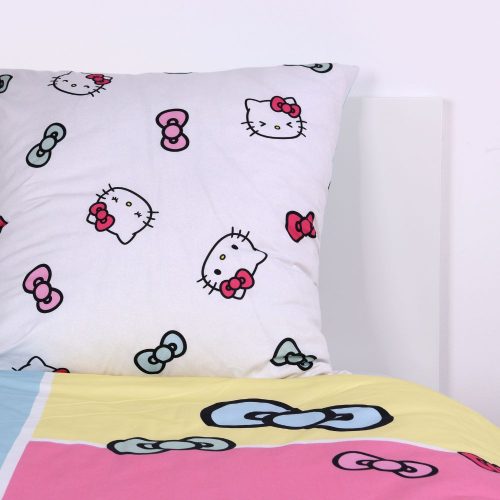 Hello Kitty Sweet Dreams ágynemű – 135x200 cm pamut ágyneműhuzat szett kislányoknak